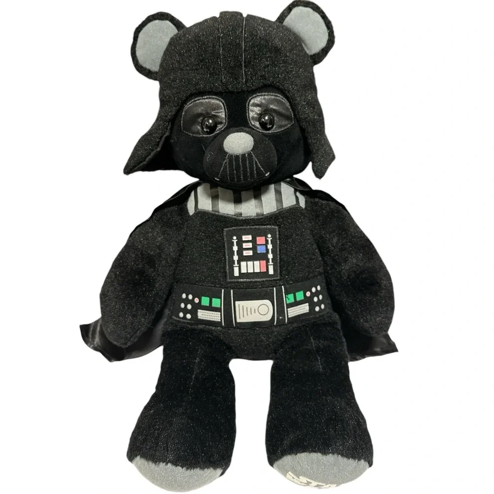 Build A Bear Star Wars Darth Vader 2016 Plush With Cape***NO SOUND CHIP ADDED***